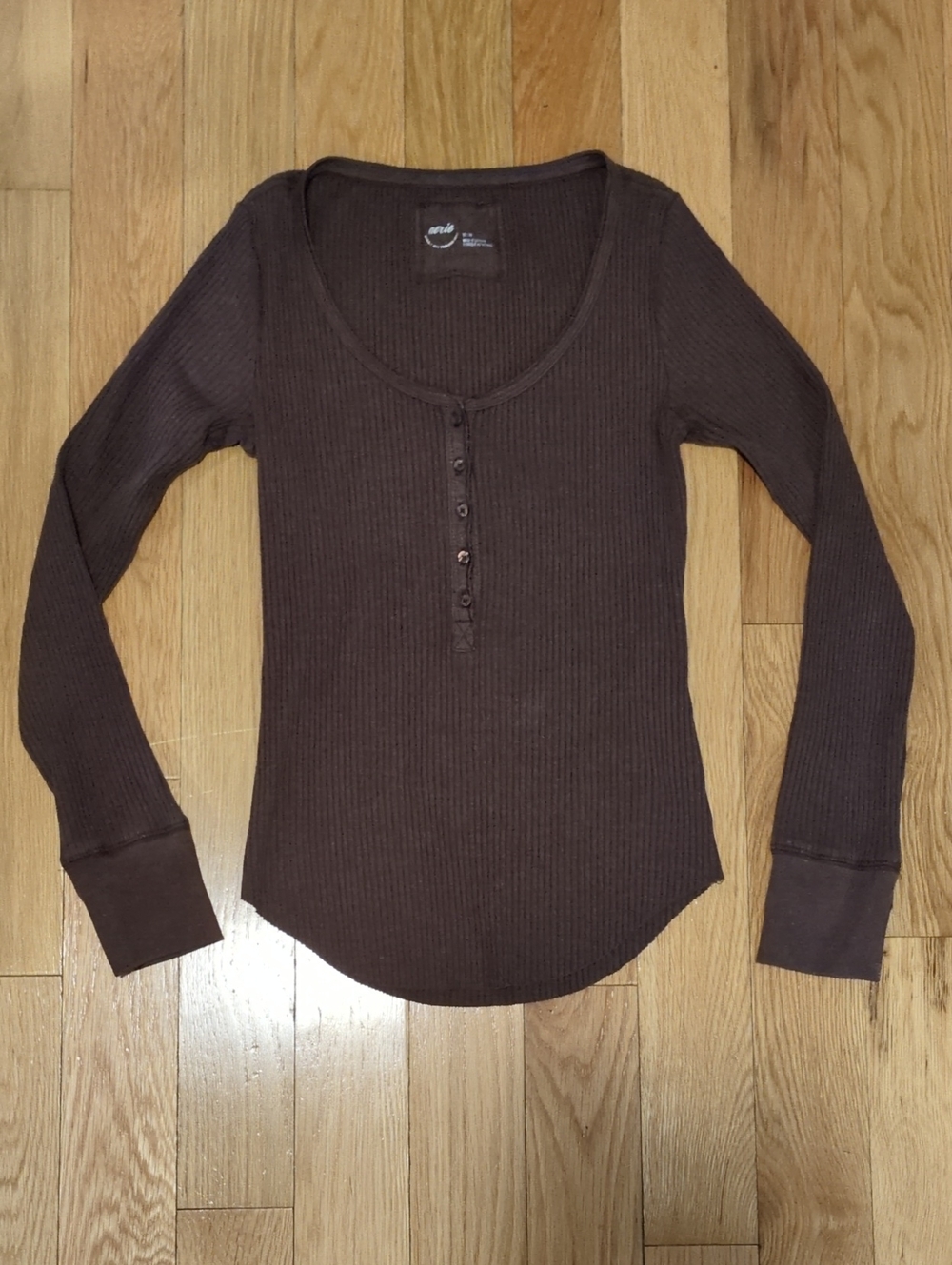 Aerie Essential Henley Layerint T-Shirt